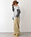 IN THE MARKET｜ボーダースリーブロゴTEE [[4456456]][C]