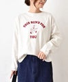 and quarter｜ヘムラウンドプリントTee [[MA-20203]][C]