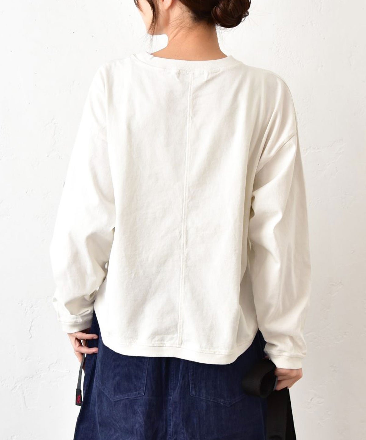 and quarter｜ヘムラウンドプリントTee [[MA-20203]][C]