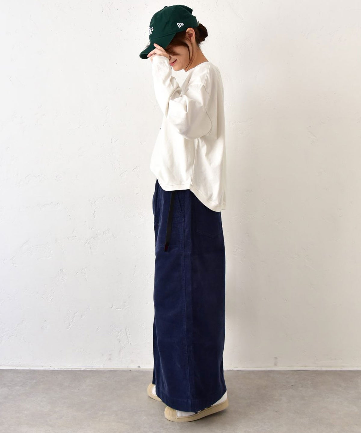 and quarter｜ヘムラウンドプリントTee [[MA-20203]][C]