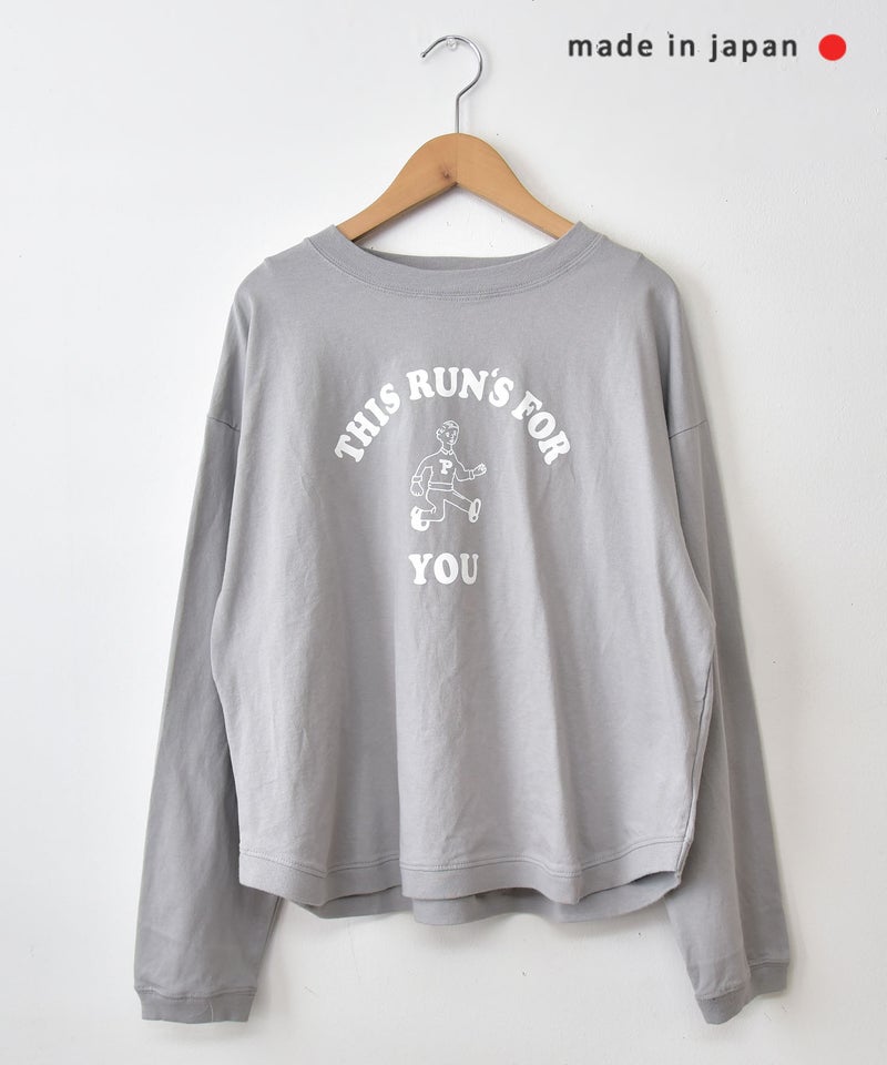 and quarter｜ヘムラウンドプリントTee [[MA-20203]][C]