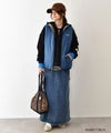 IN THE MARKET｜袖ワッペン付ハーフジップパーカー [[C-2615]][C]