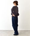 HUMS｜裾フリルデザイン裏毛カットソー [[33717A333]][C]