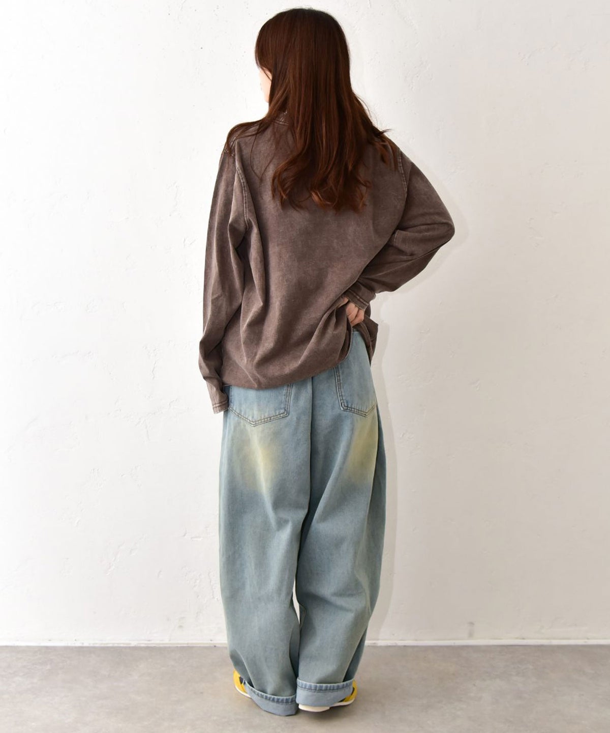 IN THE MARKET｜ピグメント加工プリントT [[MDIN-0007]][C]
