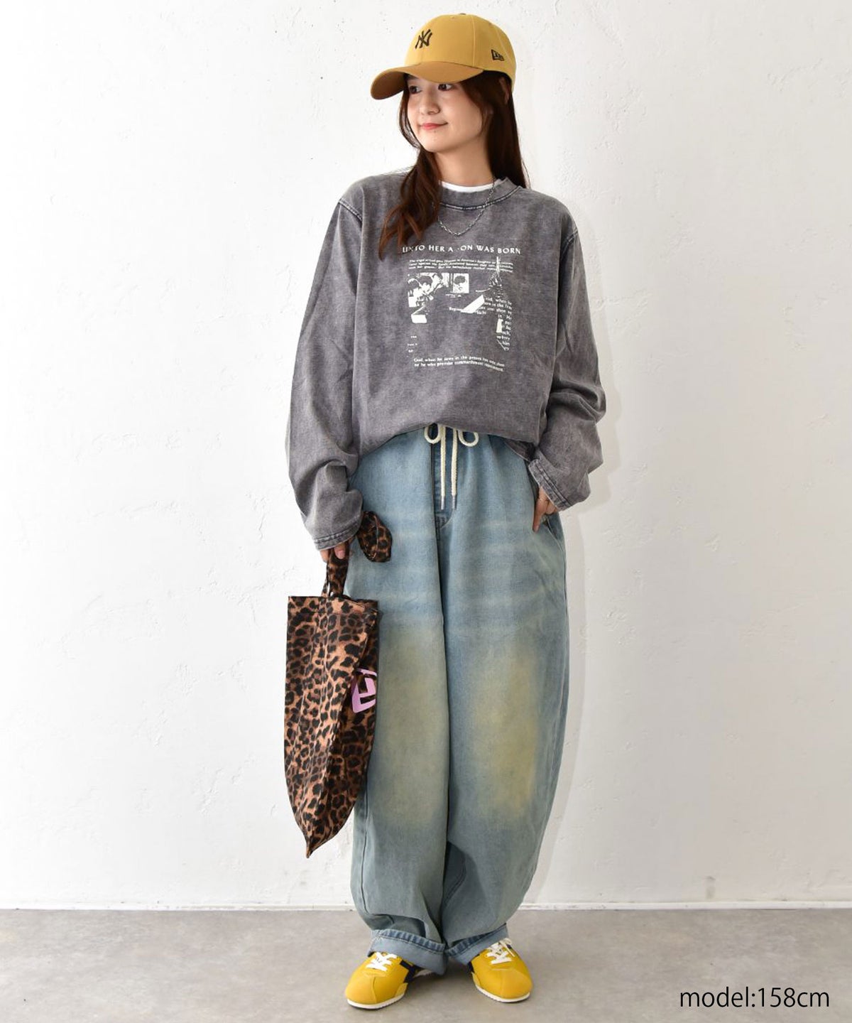IN THE MARKET｜ピグメント加工プリントT [[MDIN-0007]][C]