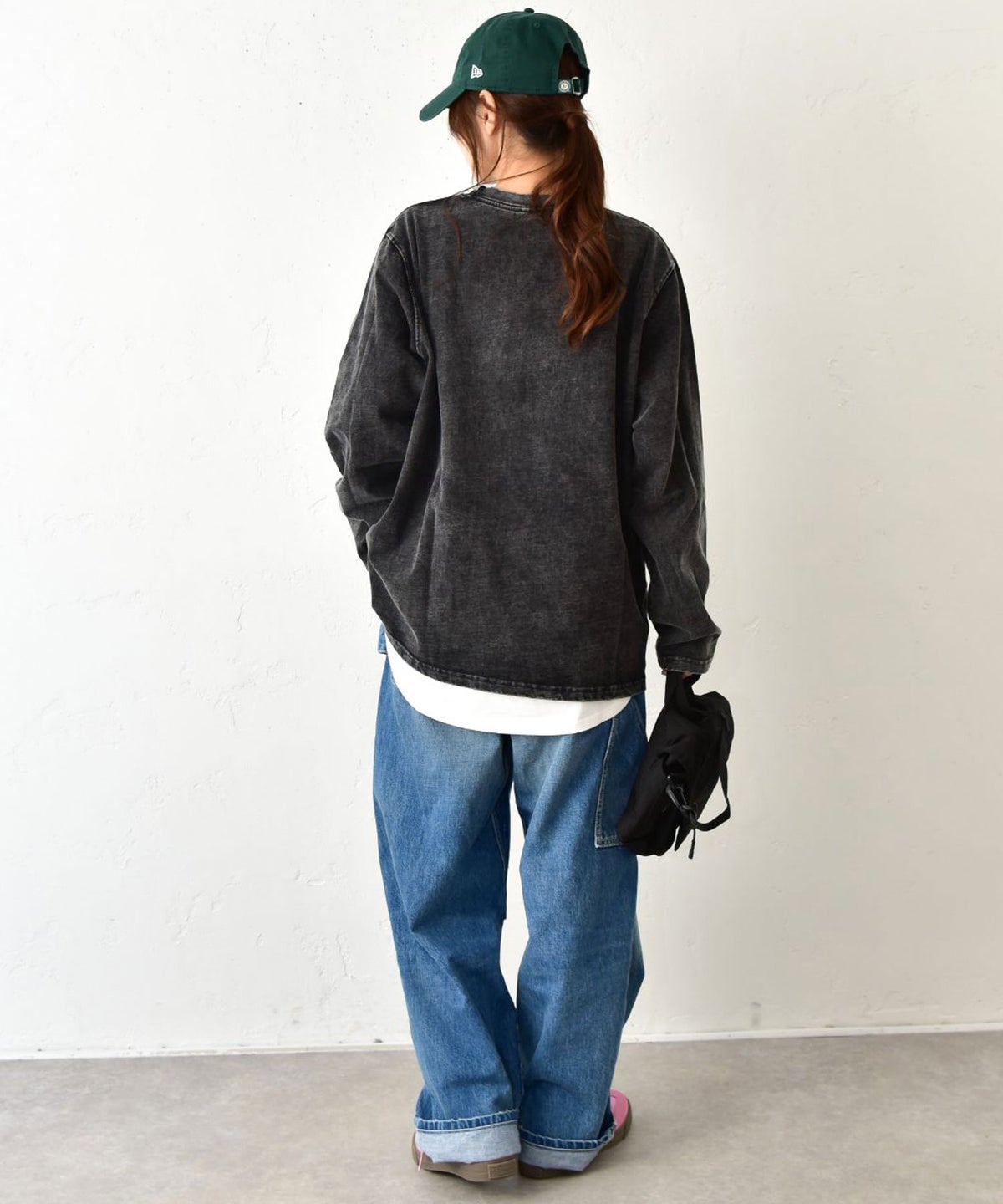 IN THE MARKET｜ピグメント加工プリントT [[MDIN-0007]][C]