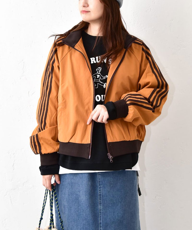  IN THE MARKET｜袖ライン入りショート丈アウター [[MDIN-0008]][C]