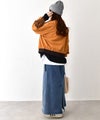  IN THE MARKET｜袖ライン入りショート丈アウター [[MDIN-0008]][C]