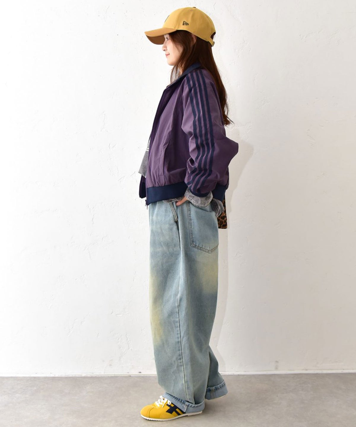  IN THE MARKET｜袖ライン入りショート丈アウター [[MDIN-0008]][C]