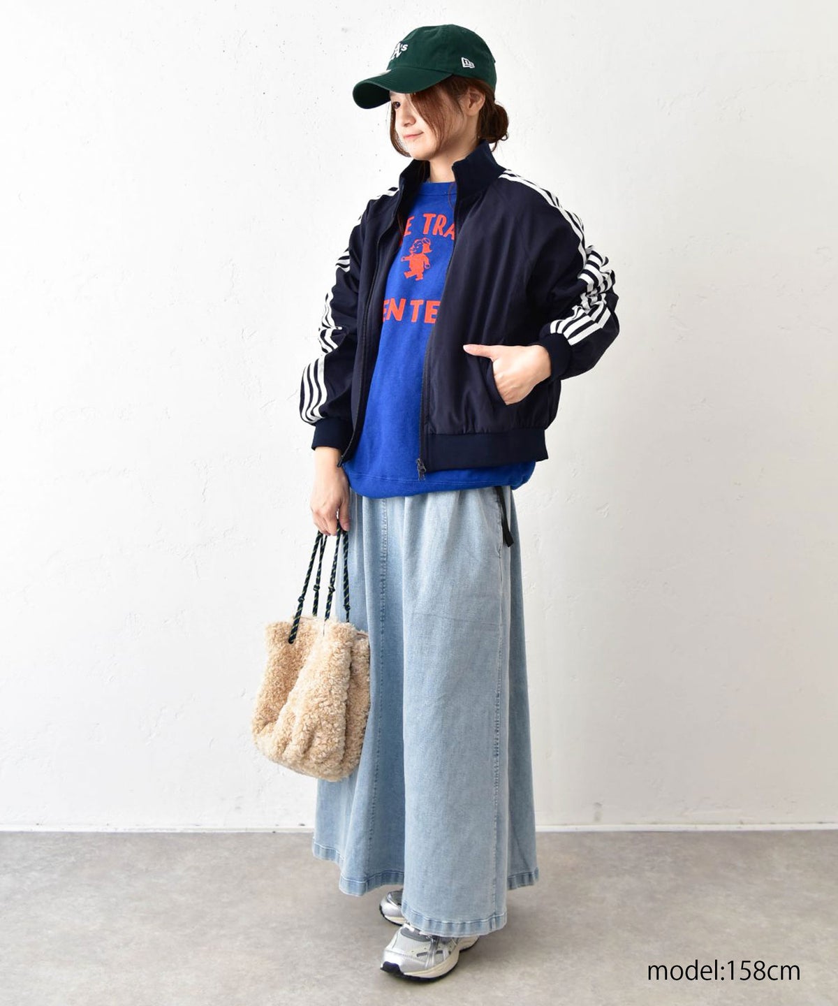  IN THE MARKET｜袖ライン入りショート丈アウター [[MDIN-0008]][C]
