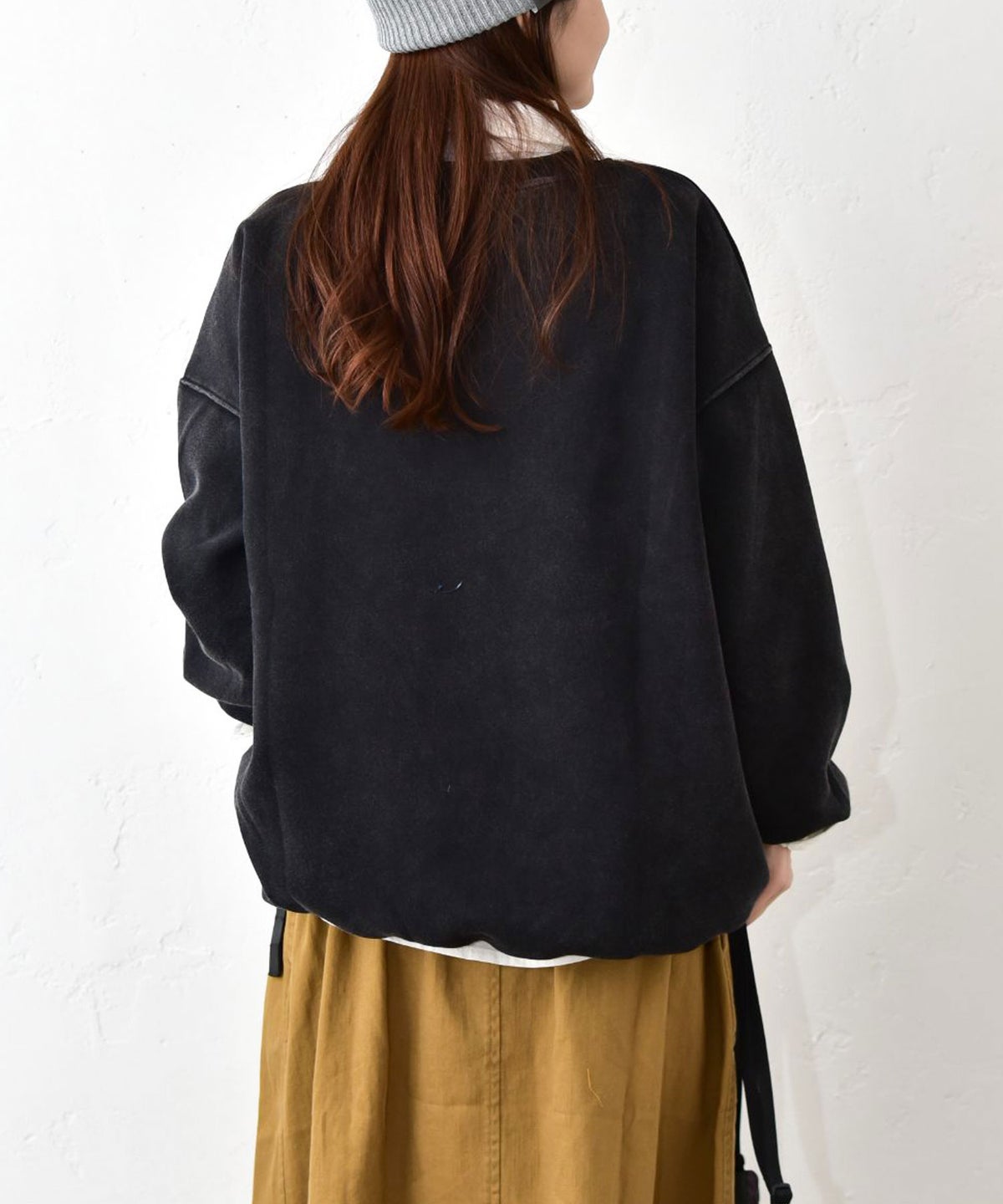IN THE MARKET｜ピグメント加工カレッジスウェット [[MDIN-0009]][C]