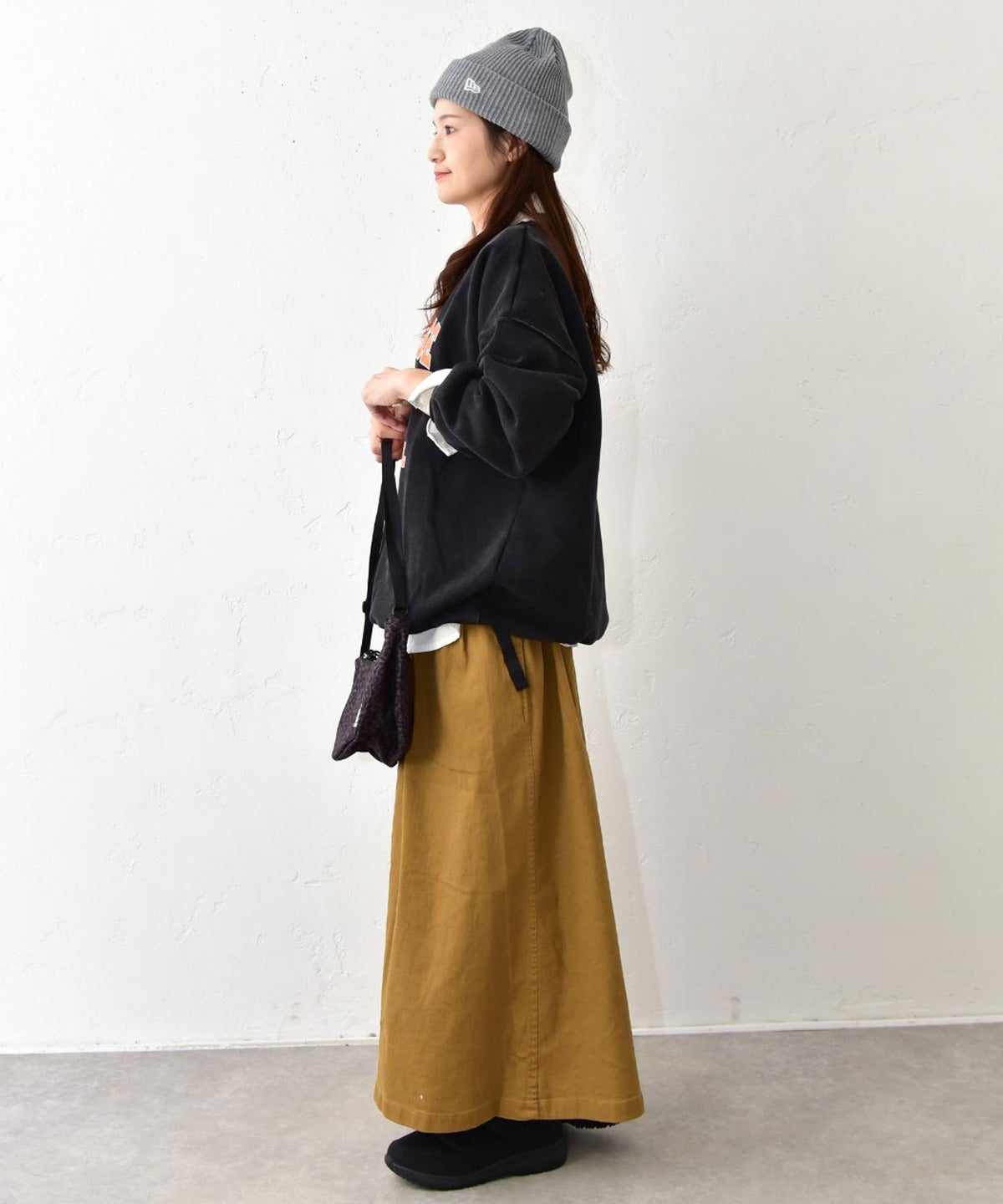 IN THE MARKET｜ピグメント加工カレッジスウェット [[MDIN-0009]][C]