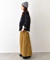 IN THE MARKET｜ピグメント加工ロゴスウェット [[MDIN-0010]][C]