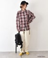 IN THE MARKET｜チェック柄ネルシャツ [[IN-128]][C]