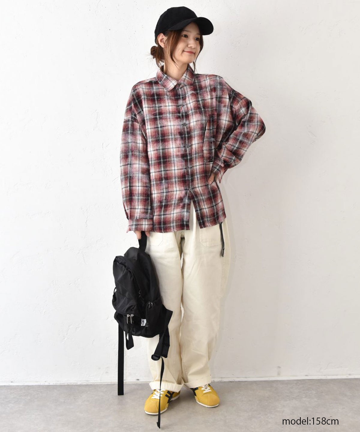 IN THE MARKET｜チェック柄ネルシャツ [[IN-128]][C]