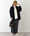 her.｜ニット風モックネックオーバーベスト [[131391H]][C]