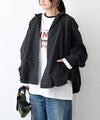 IN THE MARKET｜バック刺繍ロゴフード付きシャツアウター [[MDIN-0002]][C