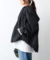 IN THE MARKET｜バック刺繍ロゴフード付きシャツアウター [[MDIN-0002]][C