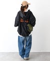 IN THE MARKET｜バック刺繍ロゴフード付きシャツアウター [[MDIN-0002]][C
