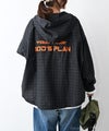IN THE MARKET｜バック刺繍ロゴフード付きシャツアウター [[MDIN-0002]][C
