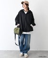 IN THE MARKET｜バック刺繍ロゴフード付きシャツアウター [[MDIN-0002]][CIN THE MARKET｜バック刺繍ロゴフード付きシャツアウター [[MDIN-0002]][C