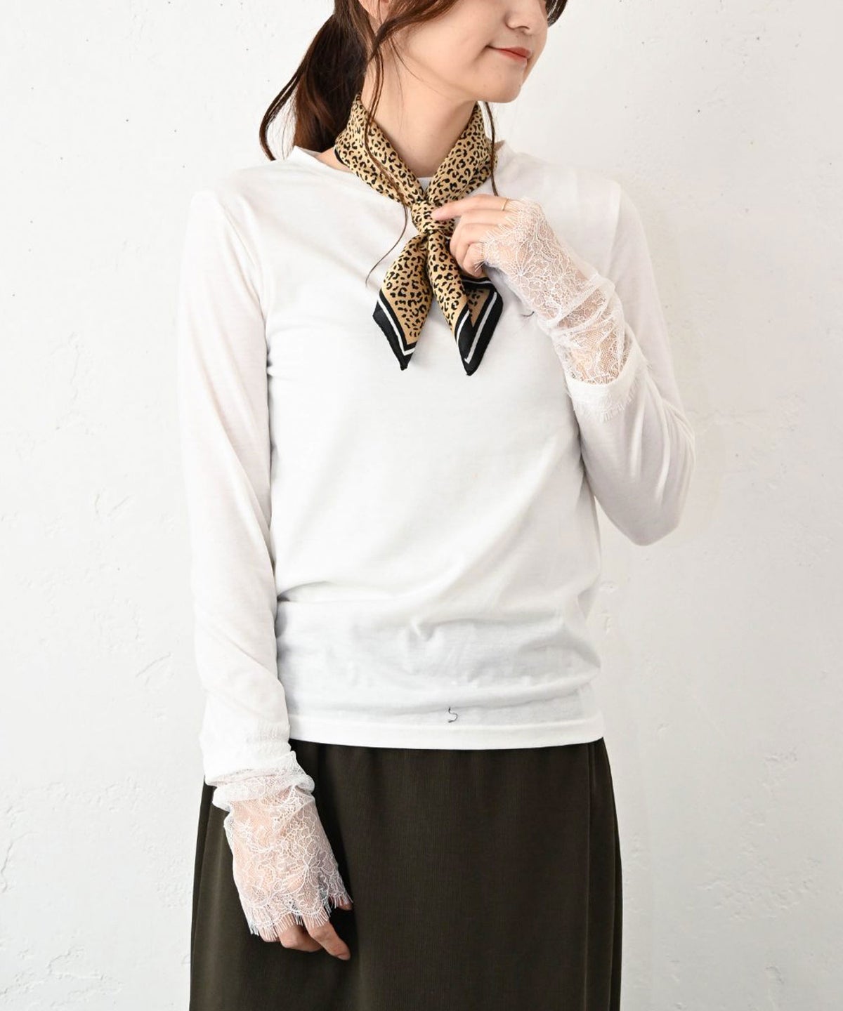 HUMS｜袖レースインナー [[33696A333]][C]