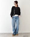  HUMS｜袖レースインナー [[33696A333]][C]