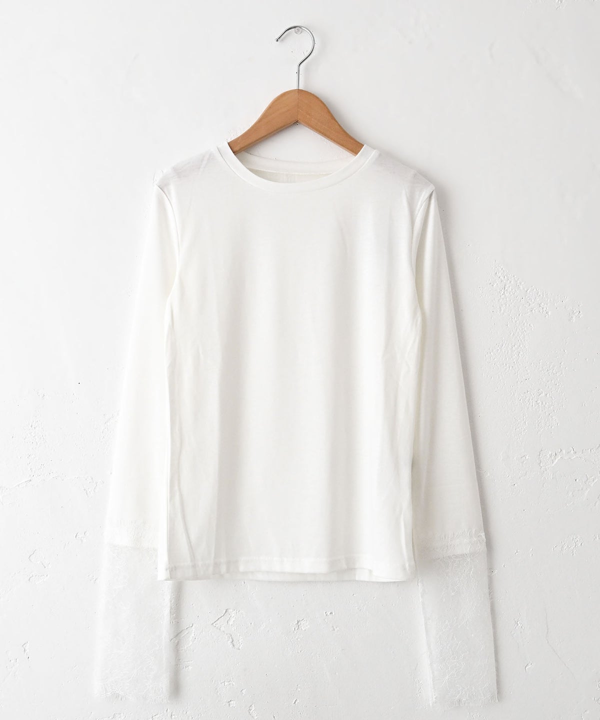  HUMS｜袖レースインナー [[33696A333]][C]