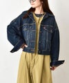 LEVI´S｜LOOSE CROP TRUCKER [[0089L-0007]][C]