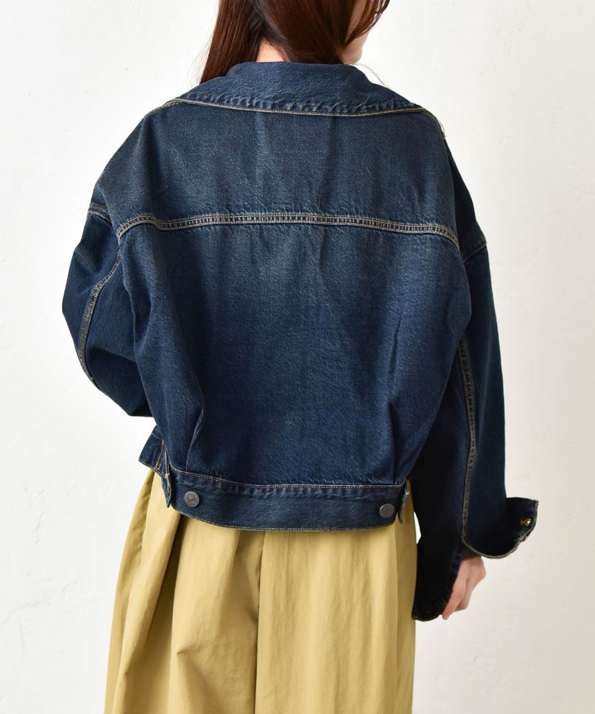 LEVI´S｜LOOSE CROP TRUCKER [[0089L-0007]][C]