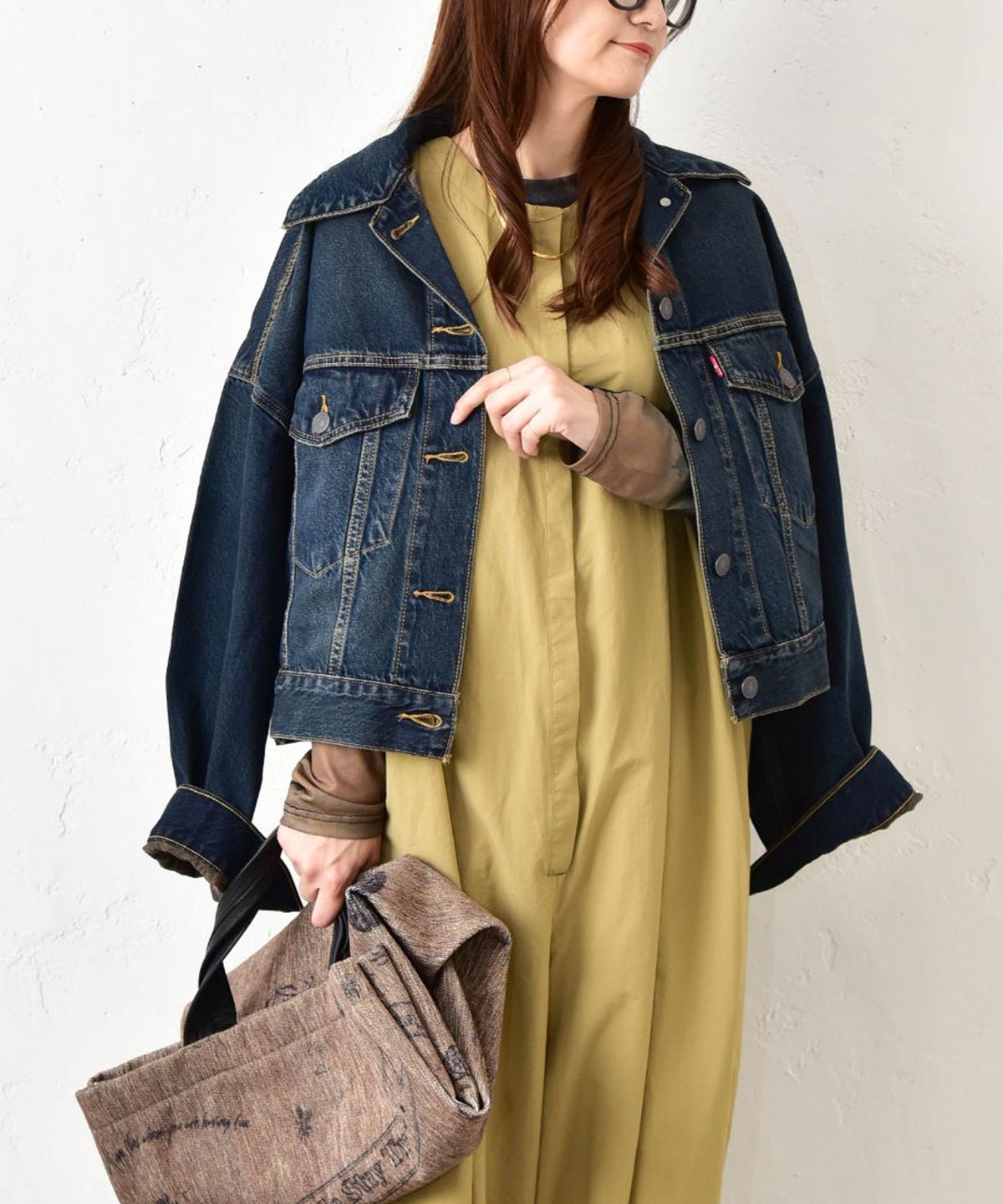 LEVI´S｜LOOSE CROP TRUCKER [[0089L-0007]][C]