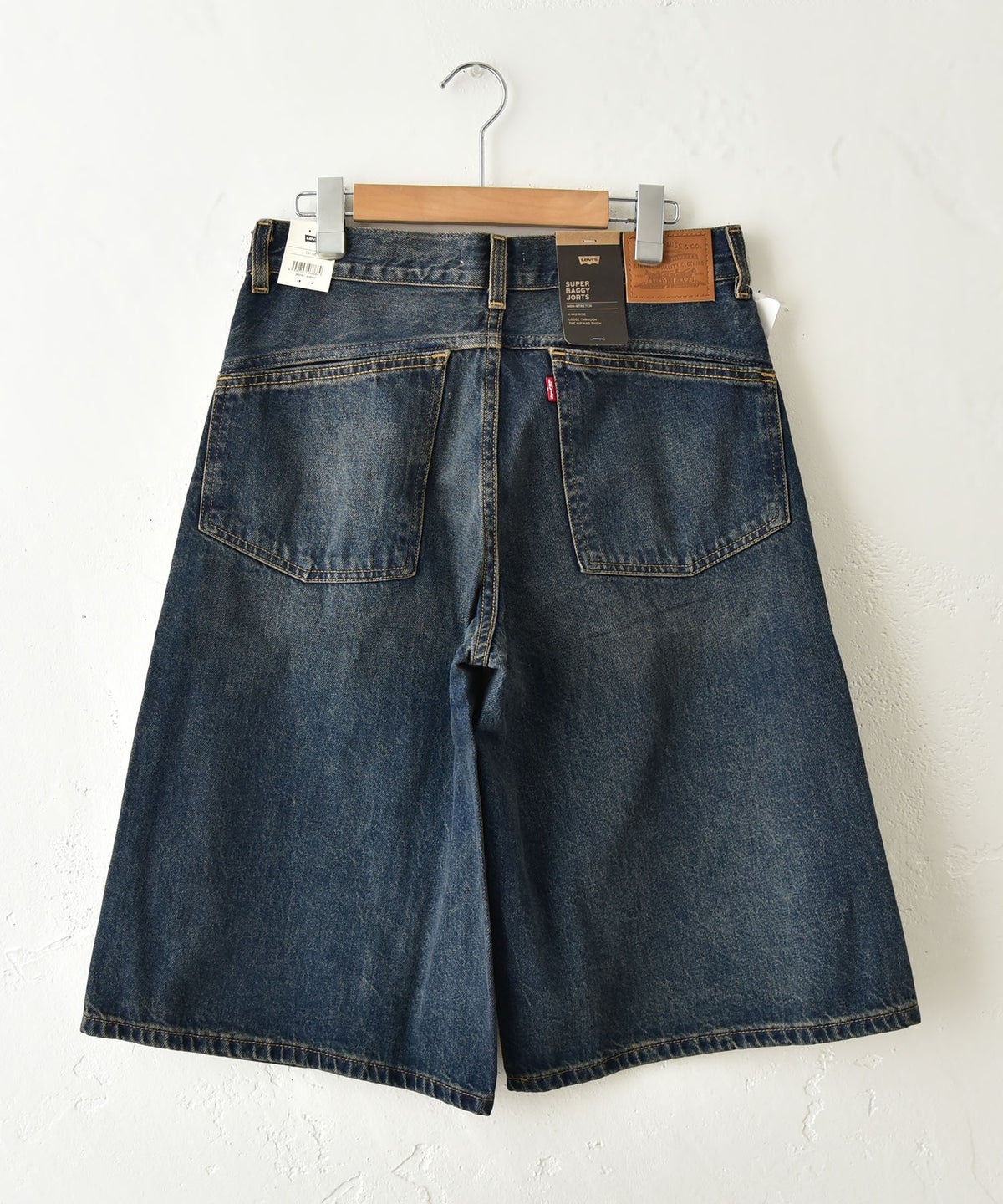 LEVI´S｜SUPER BAGGY JORT [[005DT-0017]][C]