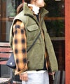 TAION｜MILITARY PILE-FLEECE HIGH-NECK VEST [[TAION-002LV3NDML-1]][C]