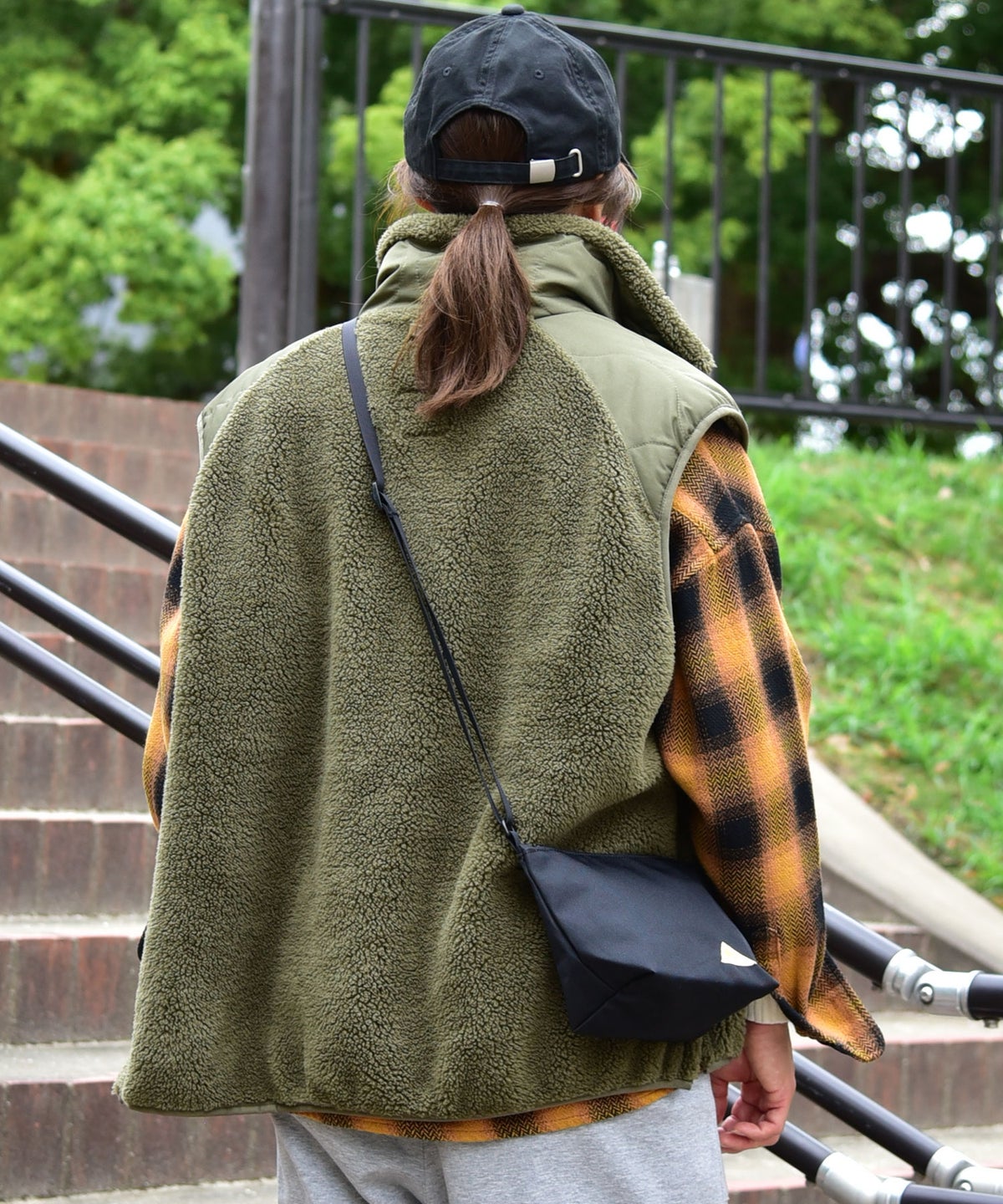 TAION｜MILITARY PILE-FLEECE HIGH-NECK VEST [[TAION-002LV3NDML-1]][C]