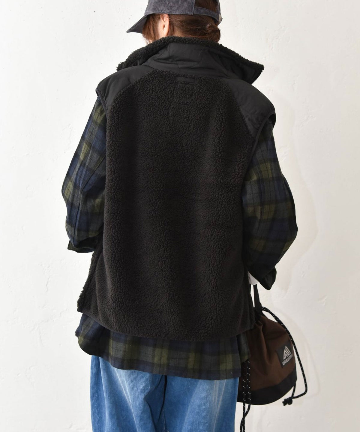 TAION｜MILITARY PILE-FLEECE HIGH-NECK VEST [[TAION-002LV3NDML-1]][C]
