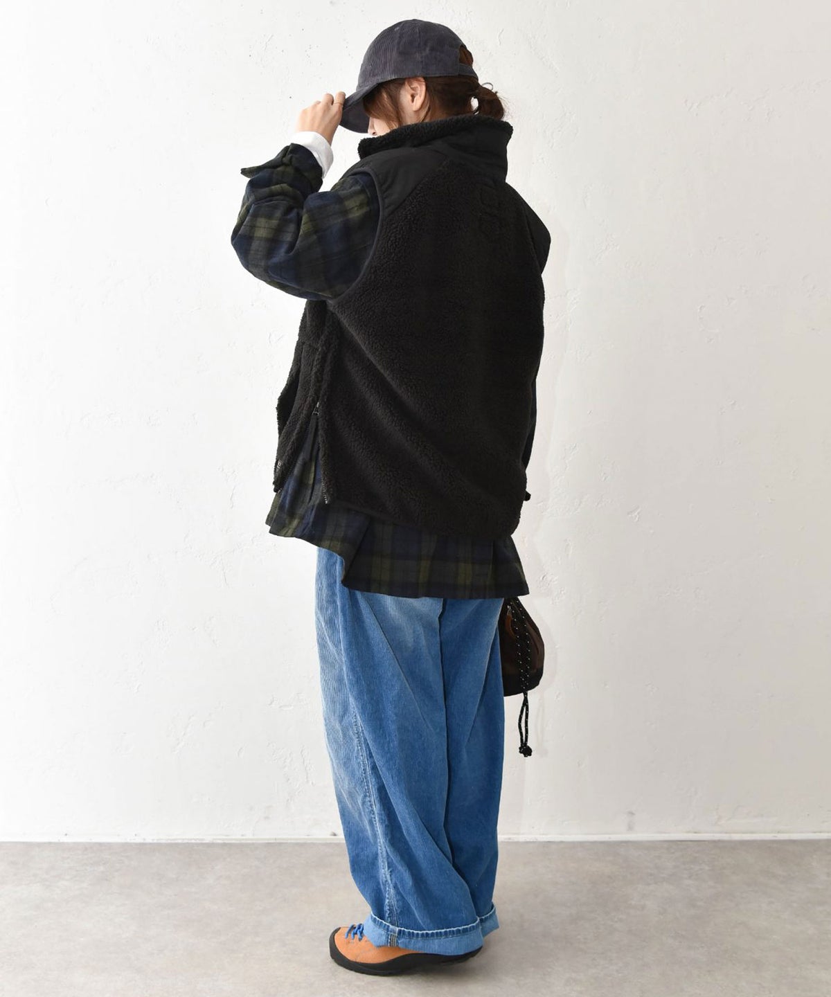 TAION｜MILITARY PILE-FLEECE HIGH-NECK VEST [[TAION-002LV3NDML-1]][C]