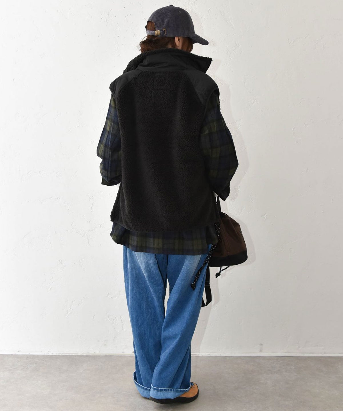 TAION｜MILITARY PILE-FLEECE HIGH-NECK VEST [[TAION-002LV3NDML-1]][C]