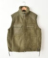 TAION｜MILITARY PILE-FLEECE HIGH-NECK VEST [[TAION-002LV3NDML-1]]
