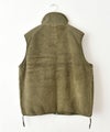 TAION｜MILITARY PILE-FLEECE HIGH-NECK VEST [[TAION-002LV3NDML-1]]