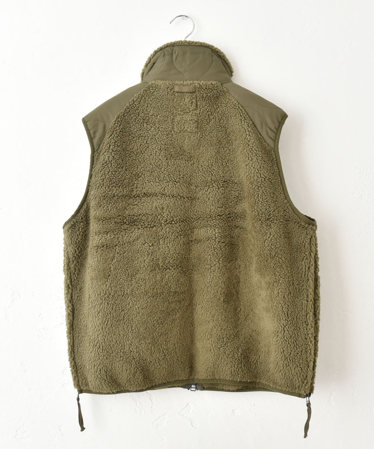 TAION｜MILITARY PILE-FLEECE HIGH-NECK VEST [[TAION-002LV3NDML-1]]